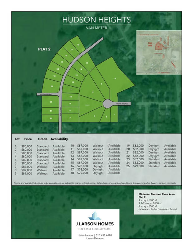 LOT 5 ARLINGTON AVENUE, VAN METER, IA 50261, photo 1 of 4